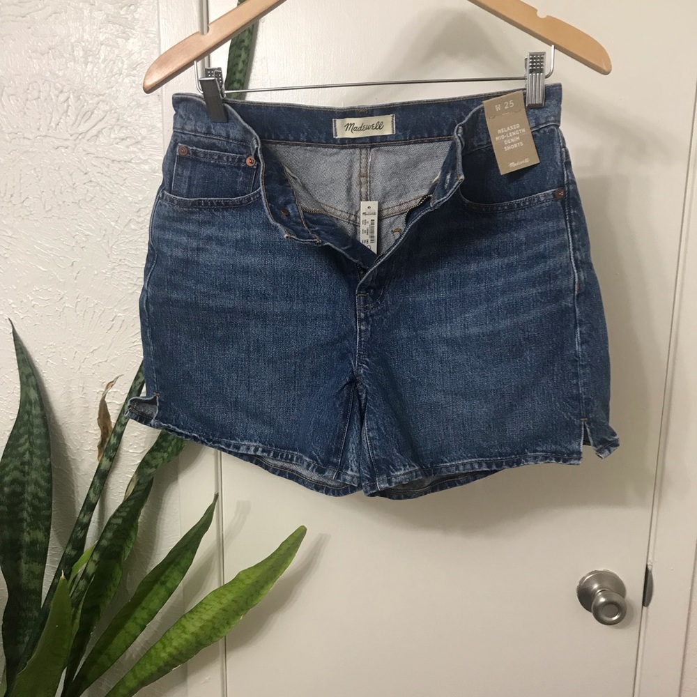 Madewell denim shorts